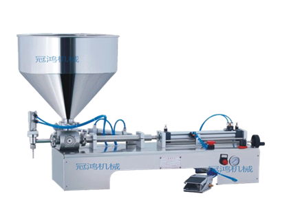 半自動(dòng)單頭活塞式灌裝機
